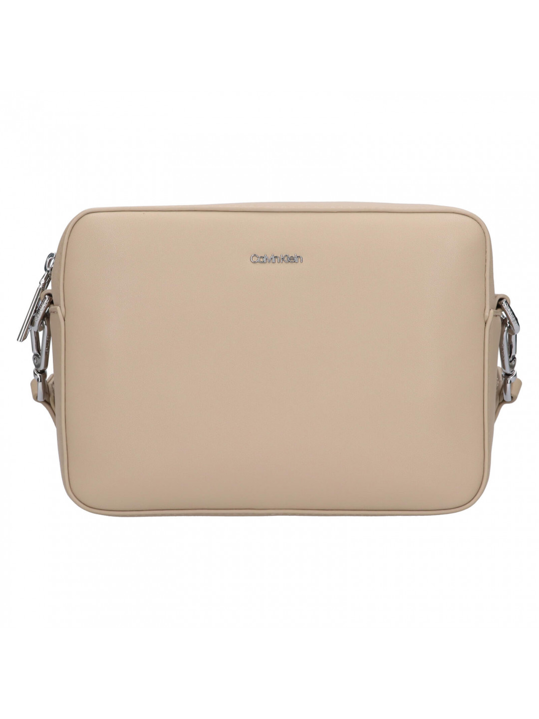 Dámská crossbody kabelka Calvin Klein Salla – tmavě béžová